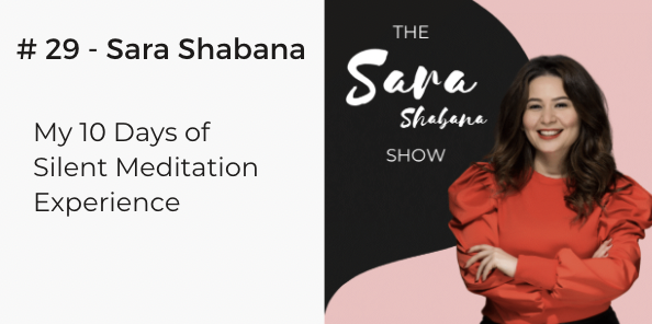 vipassana meditation uae sara shabana
